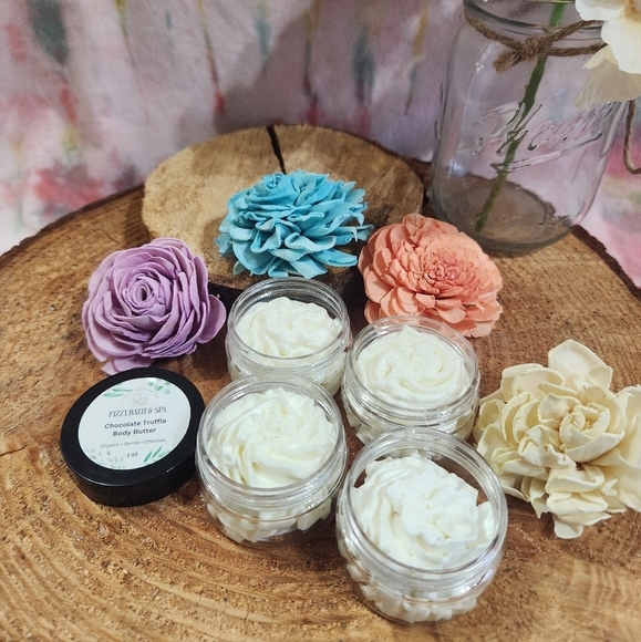 Handmade mini chocolate truffle body butter‎ 1 oz - Picture 1 of 3